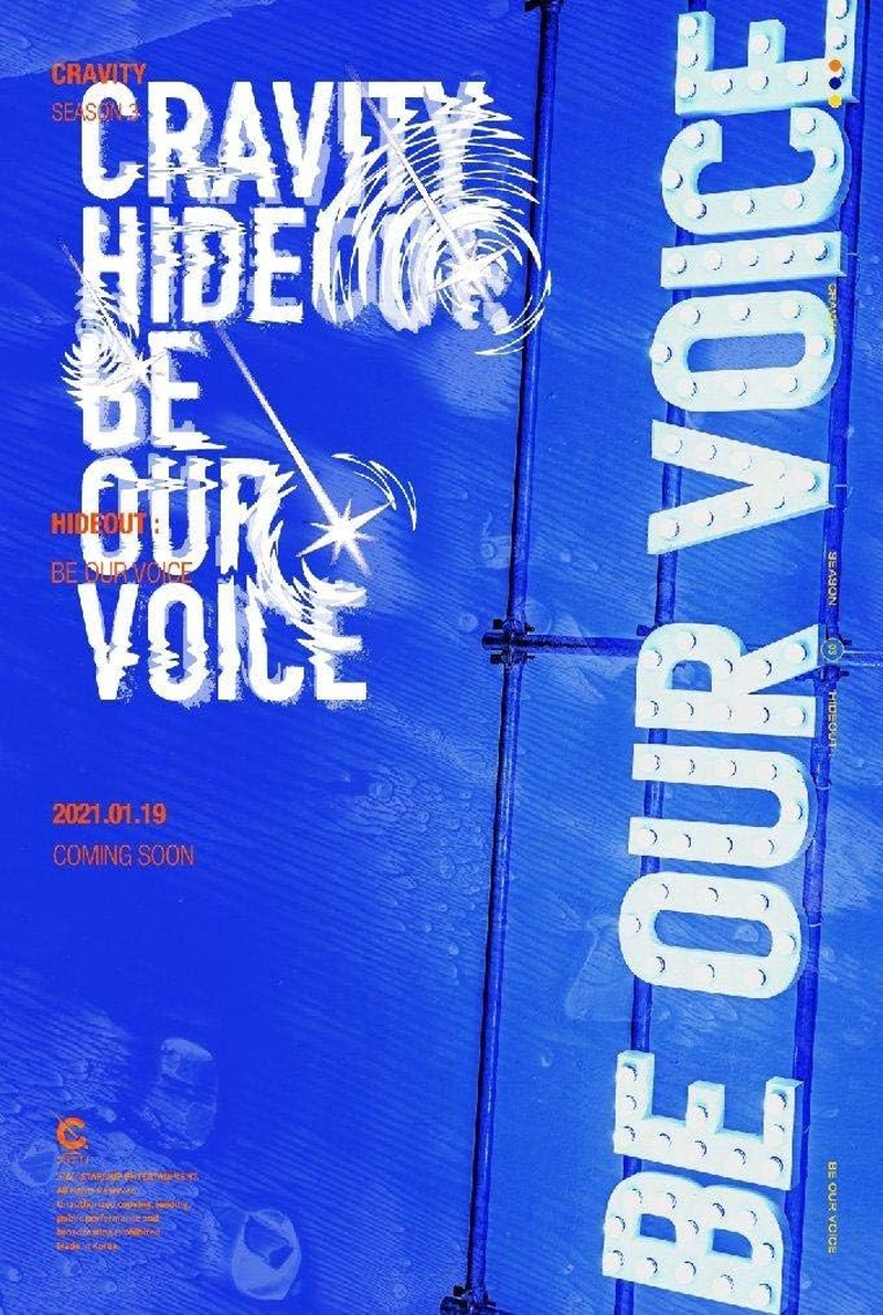 Cravity Season3. Hideout: Be Our Voice Version.3 Cd+132P Photobook+1P Sticker+1P Polaroid+Message Photocard Set+Tracking Kpop Sealed image number 3