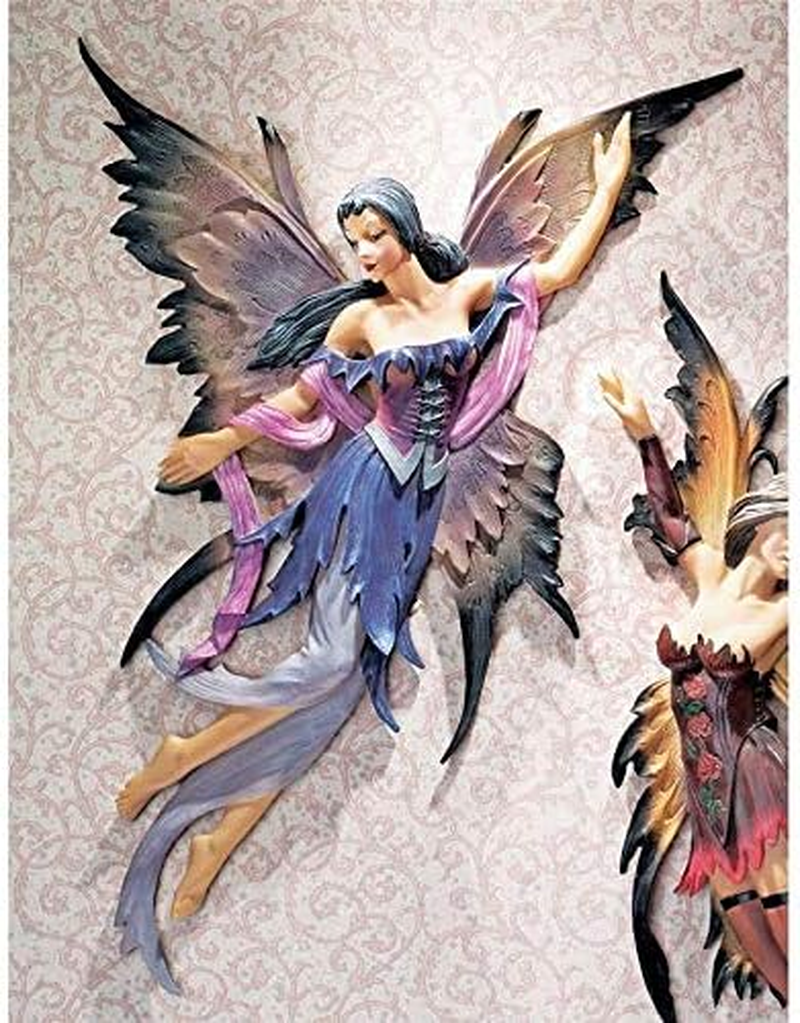 Design Toscano CL4918 Fairies of the Enchanted Grove Rowan Wall Sculpture image number 5