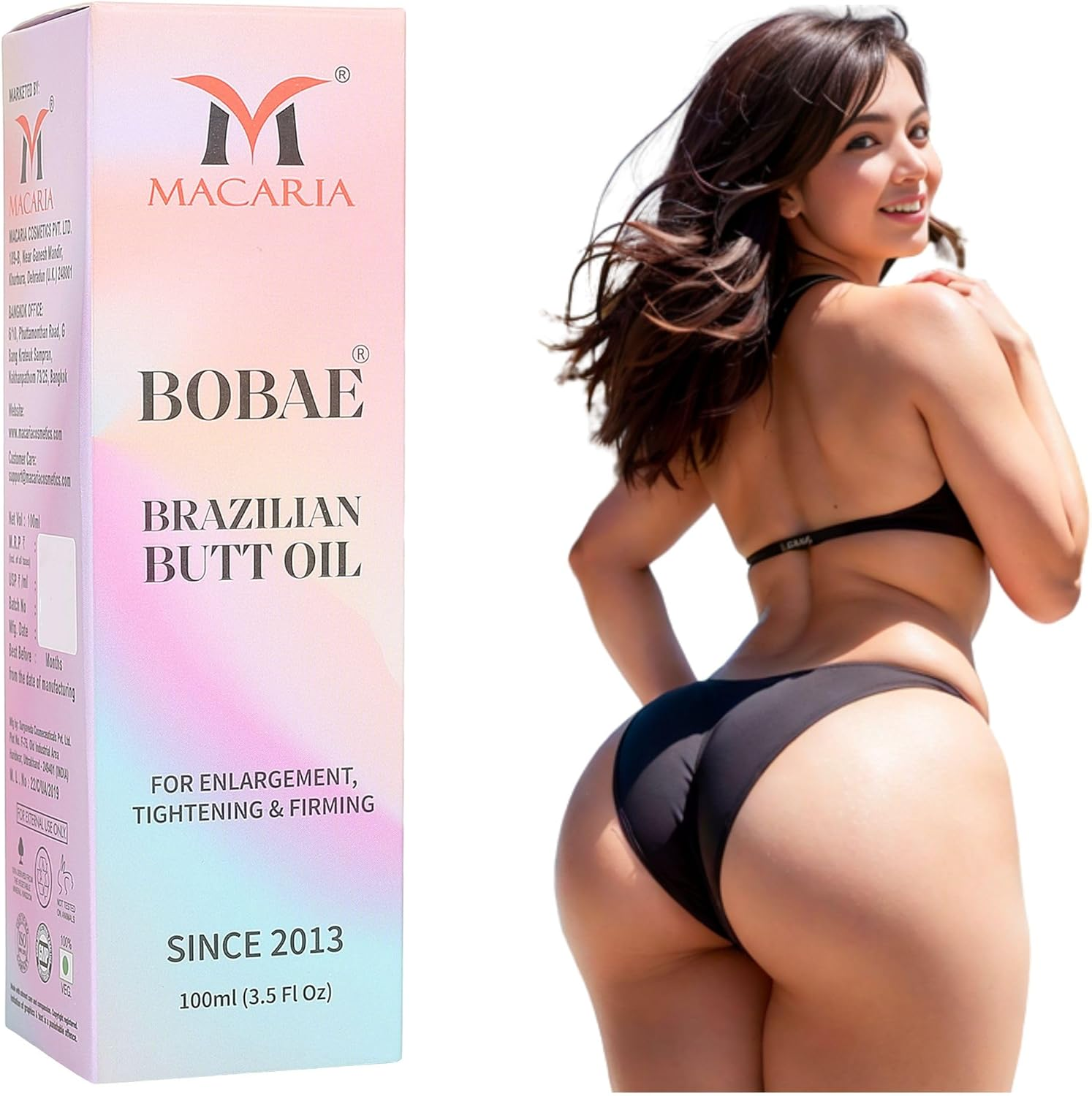 Brazilian Butt Oil Butt and Hip Enhancer Oil
