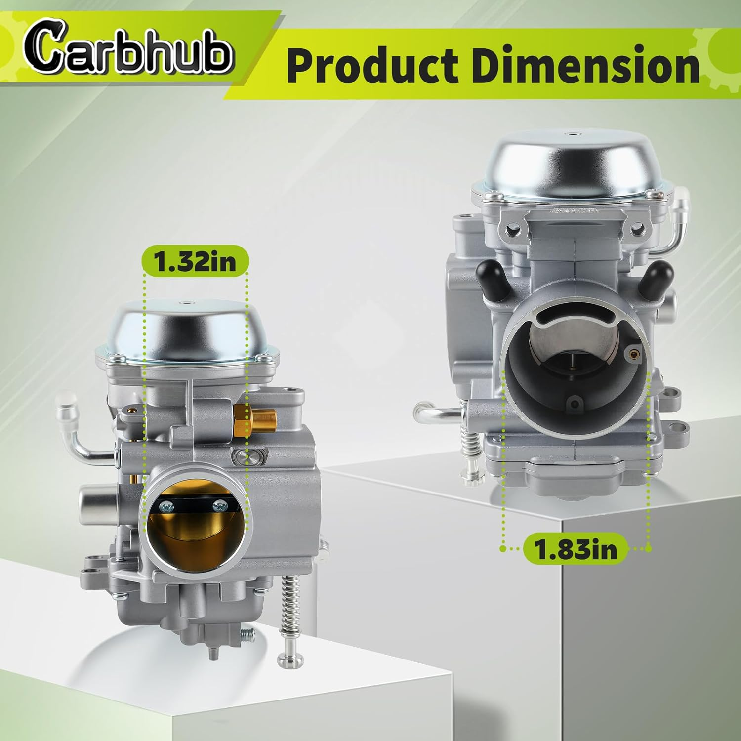 Carbhub Carburetor for Polaris Sportsman 400 HO Carburetor 4WD ATV Quad Carb 2001-2014, Polaris Sportsman 400 HO Carburetor image number 5