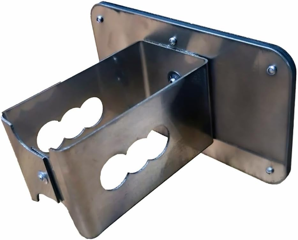 Au-Tomotive GOLD, INC. Officially Licensed UV Printed Orange Logo Class III Trailer Hitch Plug for Ford Tremor (Rugged Black) image number 4