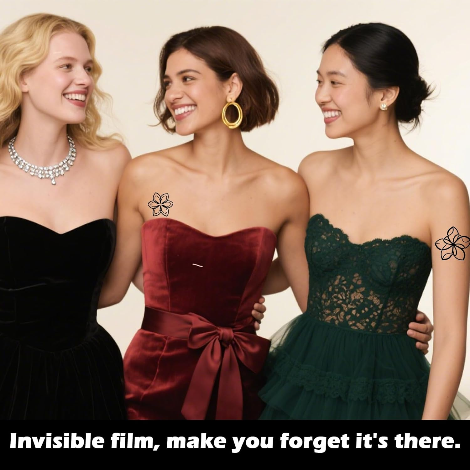 15Pcs Tattoo Cover up Patch, Invisible Waterproof Body Concealer Makeup Sticker, Scar Tape - Natural Looking Cover up Scar and Tattoos, Waterproof Body Concealer (Nature) - Nature image number 4