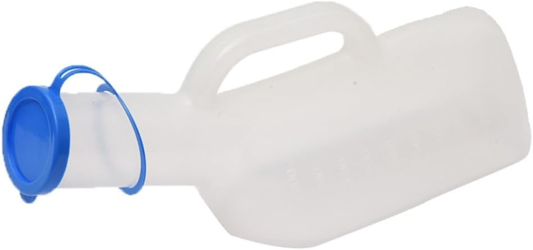 Urine Bottle 1000Ml Portable Male Urine Bottle with Lid Transparent Urine Collector Spill Proof Plastic Urinal Storage Outdoor Urine Storage Toilet Urine Collector for Elderly, Bus Drivers image number 4