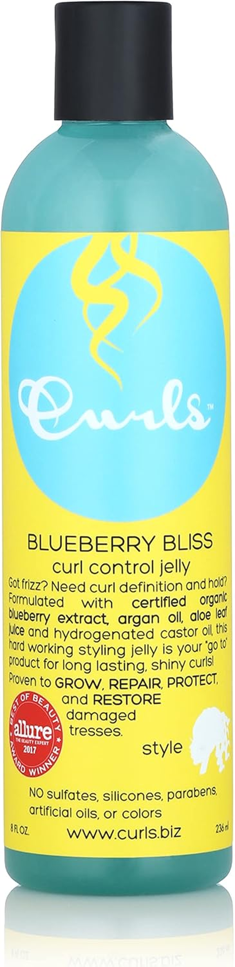 Curls Blueberry Bliss Control Jelly, 8 Ounce image number 1