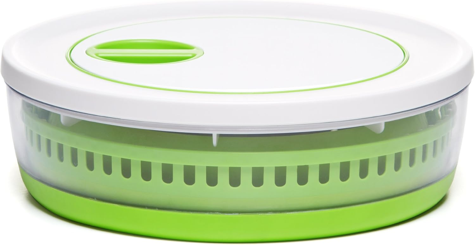 Prepworks by Progressive Collapsible Salad Spinner - 4 Quart Green image number 6