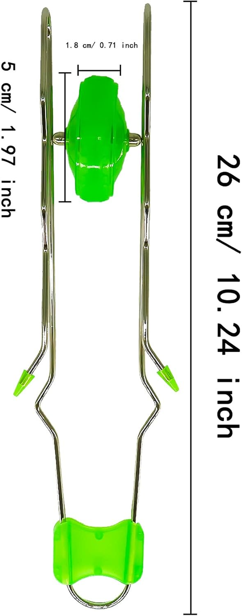 Haconba 6 Packs Retro Light up Gyro Wheels Flashing Gyro Wheel Magic Rail Twirler Magnetic Yoyo Fun Gift for Boys and Girls, 3 Colors image number 3