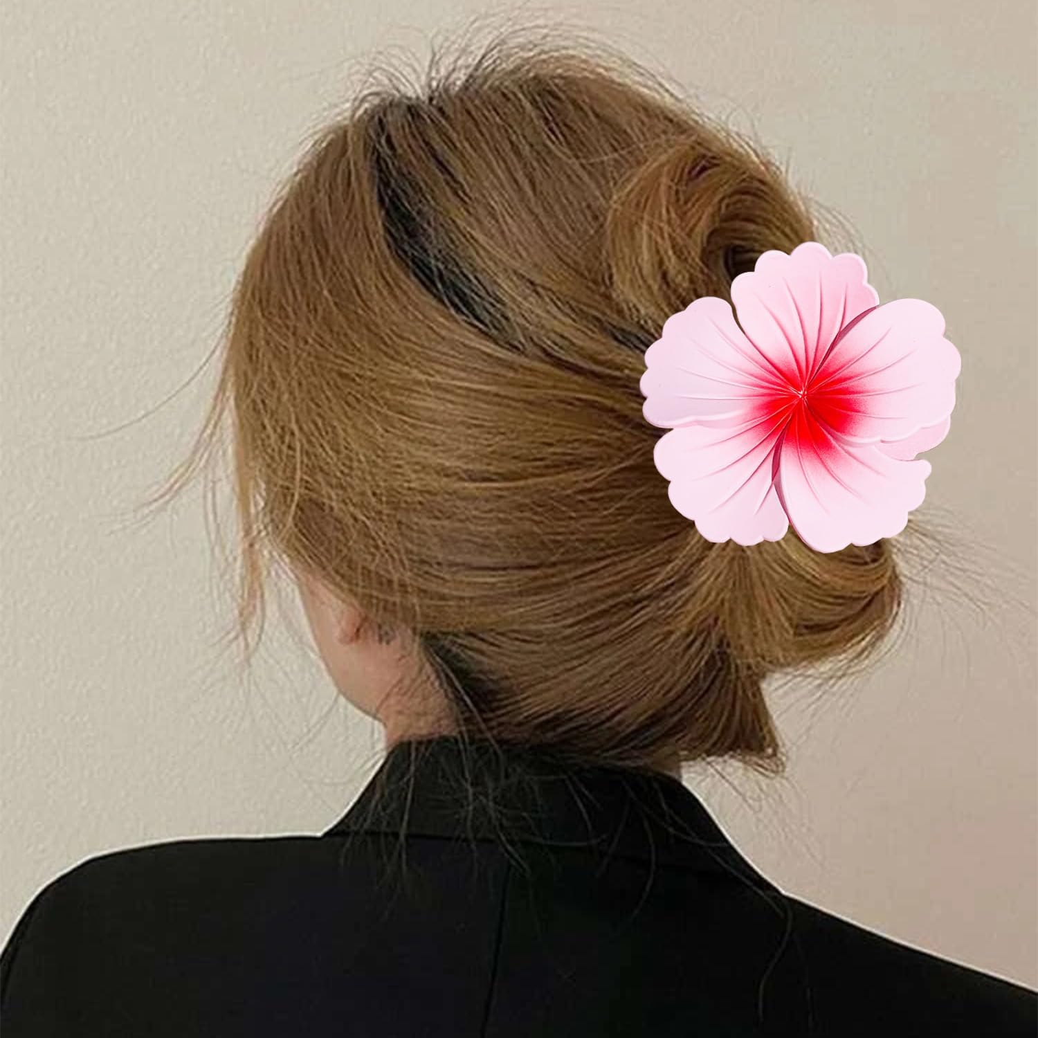 Pack of 6 French Flower Clips, Retro Temperament Hair Accessories, Non-Slip Hairpin, Eleer Headpiece, Suitable for Medium and Long Hair, Thick Hair image number 1