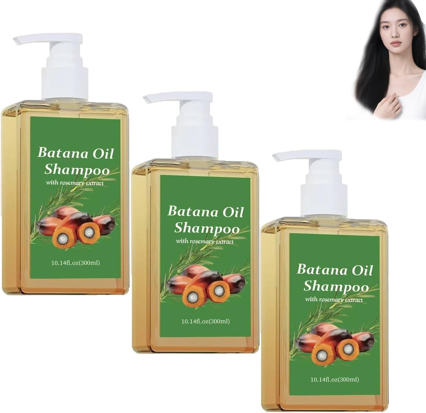 Batanas Oil Shampoo,Anti Dandruff Shampoo with Batana Oil,Reduce Split Ends,Strengthening & Volumizing,Moisturizes & Strengthens Scalp,Leaves Your Hairs Smoother,Moisturizes and Hydration (1 PCS)