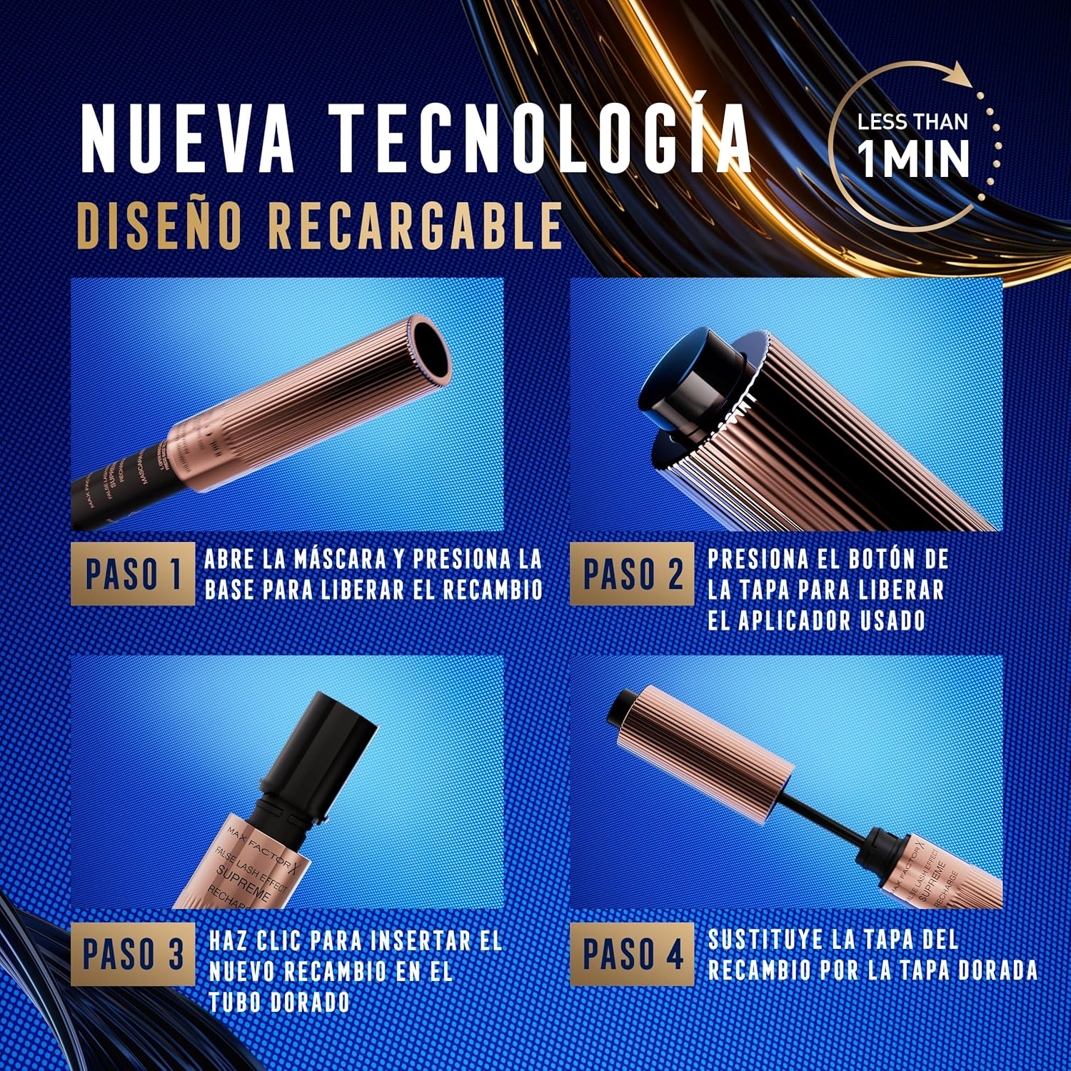 Max Factor False Lash Effect Supreme Recharge Mascara Black image number 6