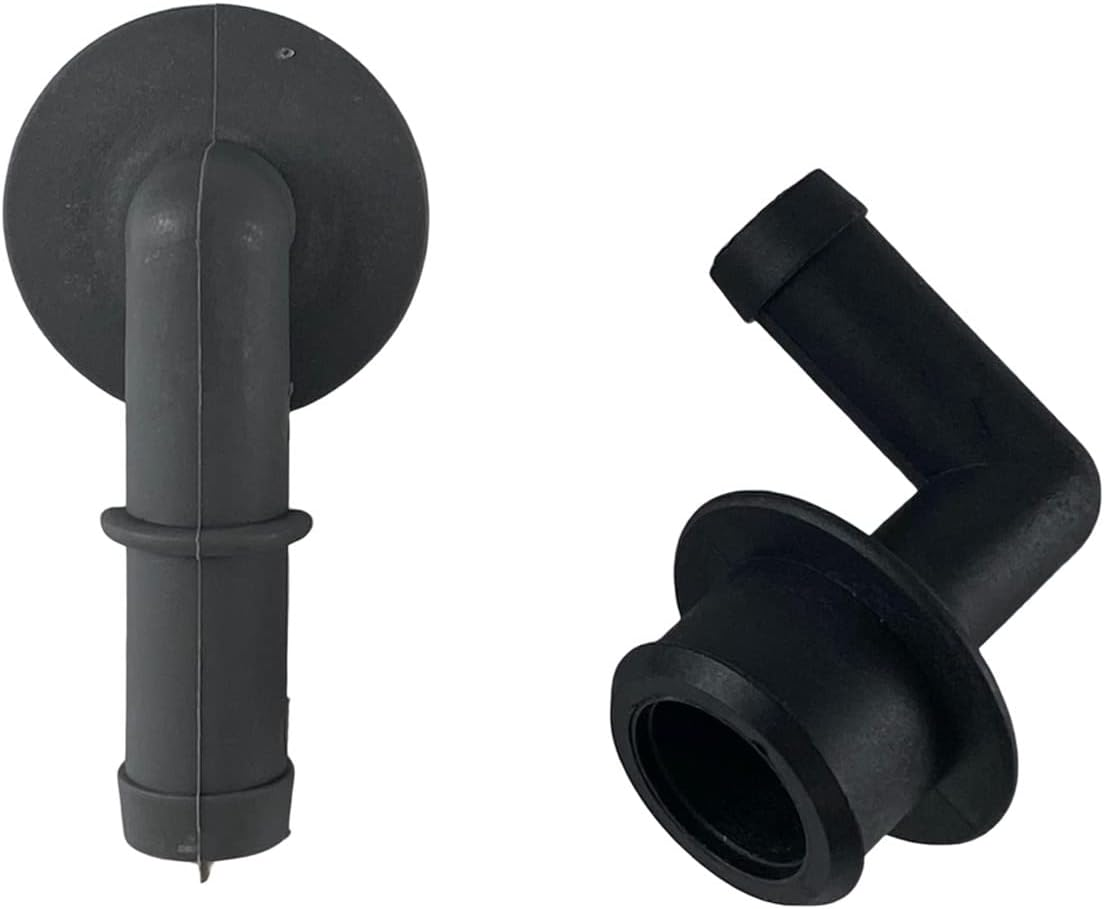 XDF 53013360AA PCV CCV VENT VALVE ELBOW & GROMMET SET PCV CCV 2X Vent Valve Elbows and 2X Grommets Compatible for Jeep Grand Cherokee 4.0L 2000 2001 2002 2003 2004 image number 5