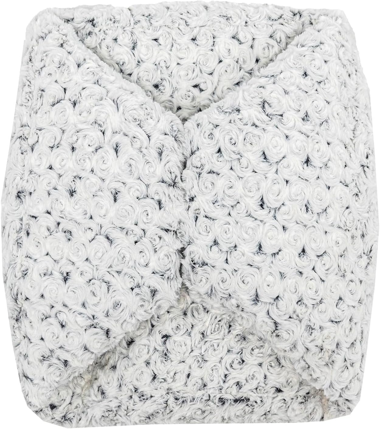 Unstuffed Ottoman Pouf Cover &ndash; 51X31Cm Footstool Slipcover, Storage Ottoman Foot Rest, Floor Pouf & Footrest Cushion Cover Only (Snow Gray) image number 5