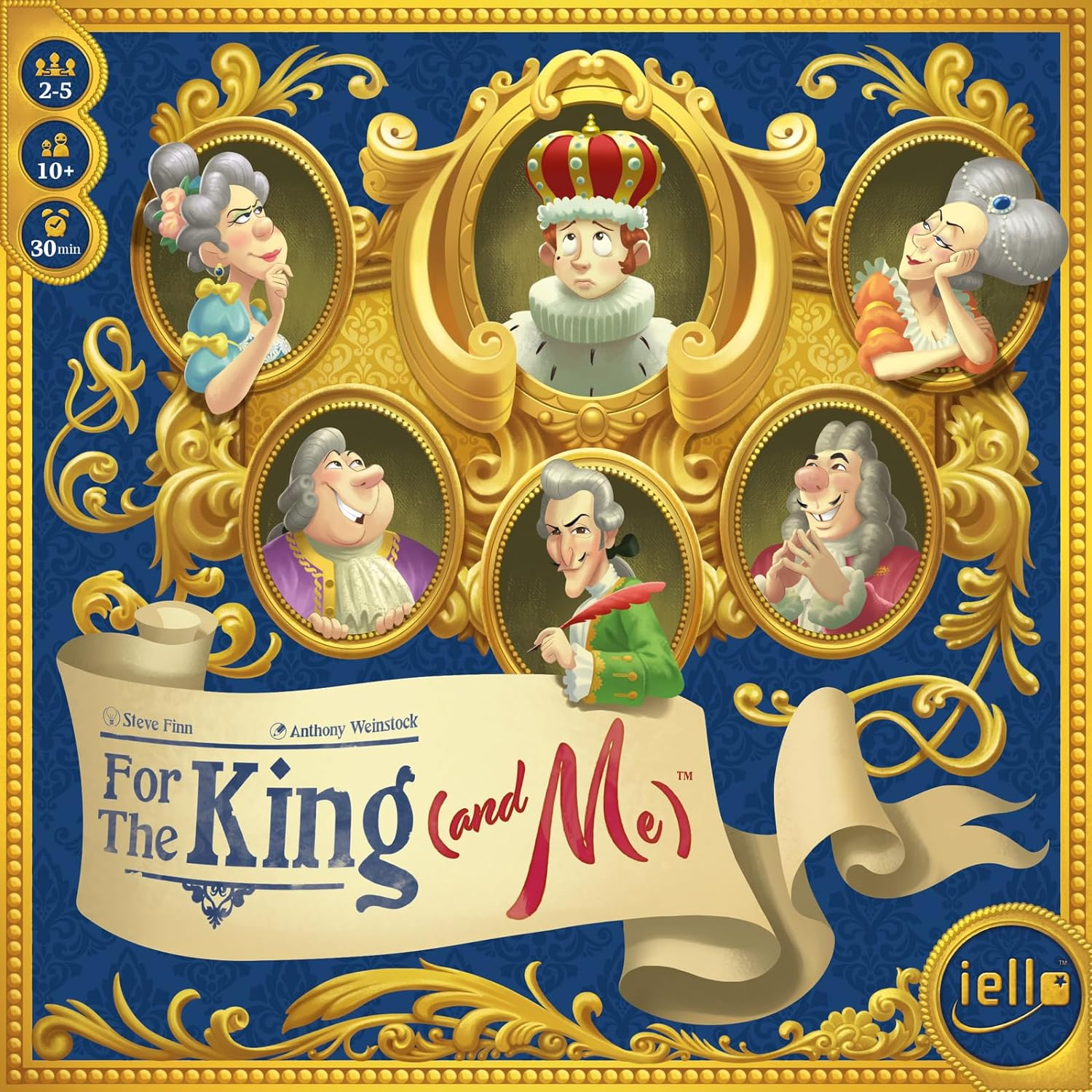 IELLO the King and Me Board Game, 2-5 Players, Ages 12+ image number 6