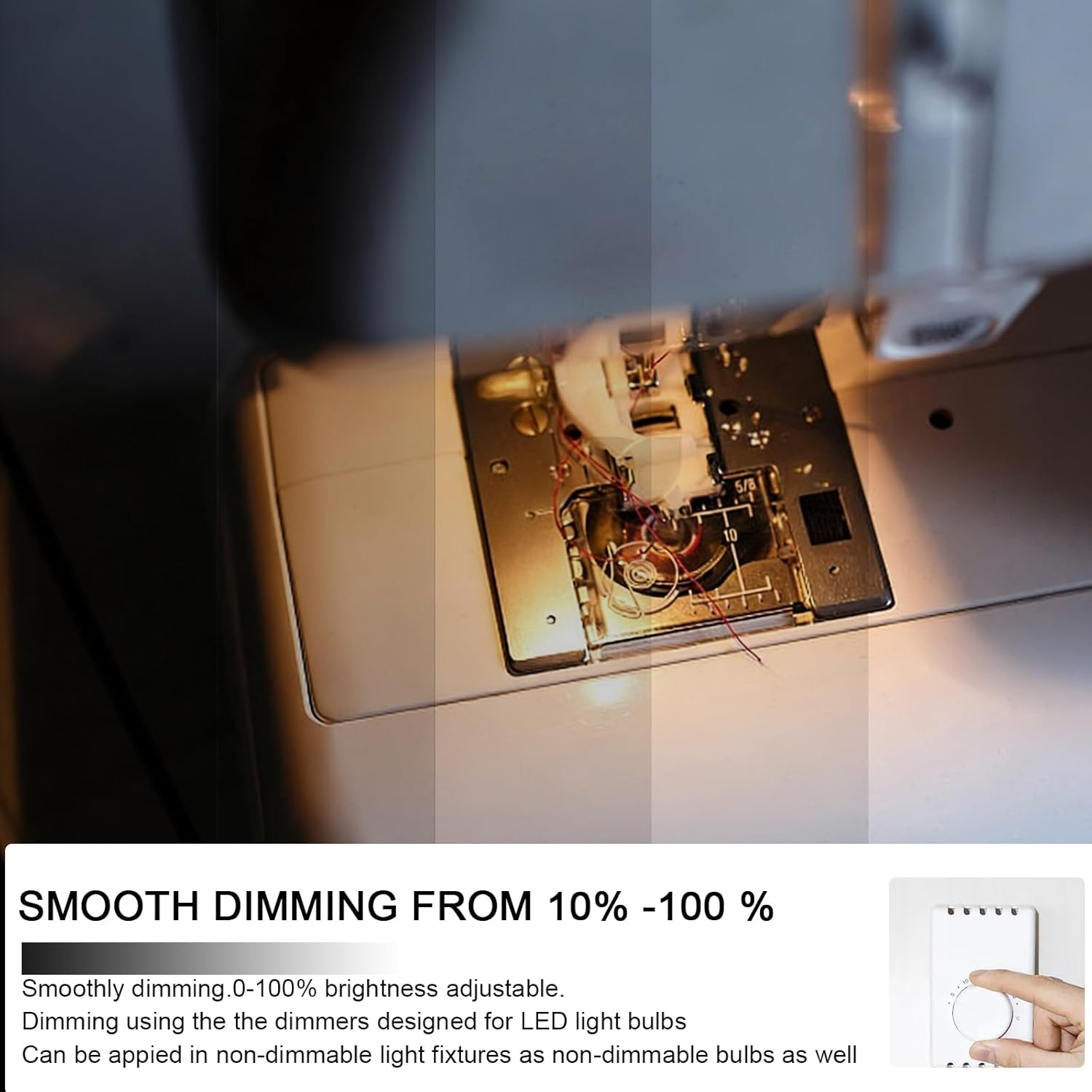 BROLSKUN B15D LED 4W Warm White 3000K Replacement for 40W 50W B15D Halogen Bulb B15 Double Contact Bayonet Socket AC 220V-240V 480LM for Sewing Machine Lamp Ceiling Lamps, Set of 2 image number 5