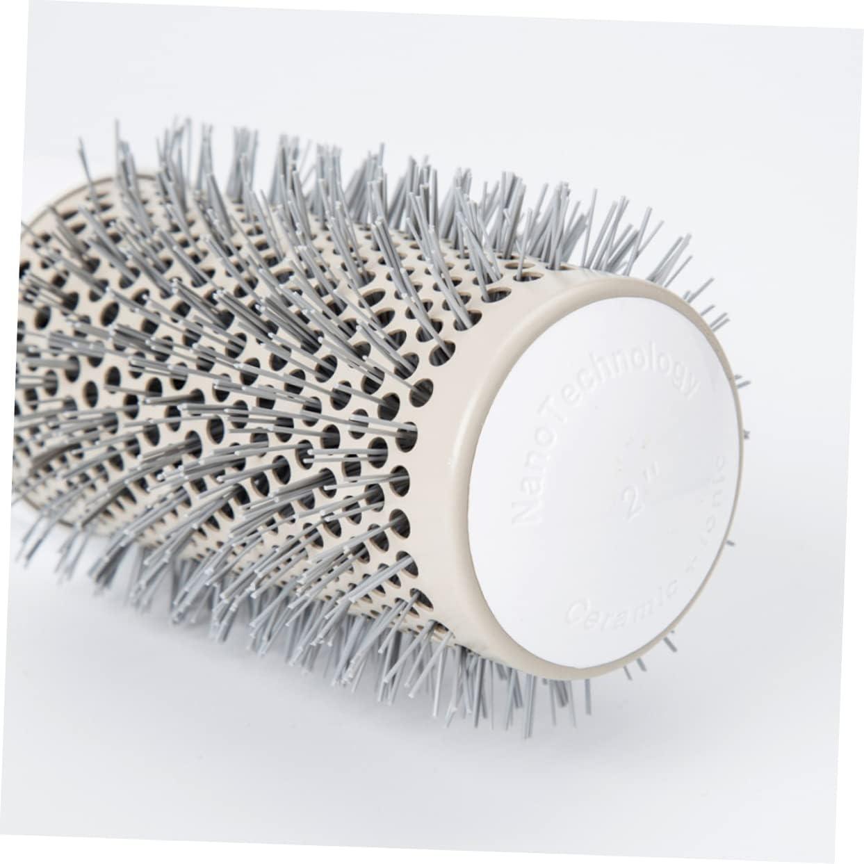 LALAFINA Curly Hair Roller Comb Hair Curling Comb Salon Supplies Grey for Women image number 4