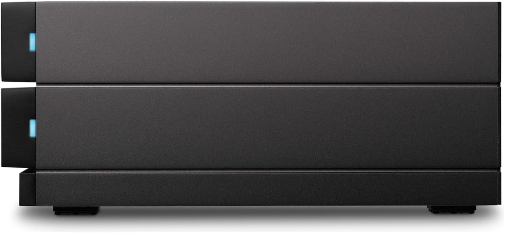 Lacie 2Big RAID USB-C External Hard Drive Desktop, 28TB