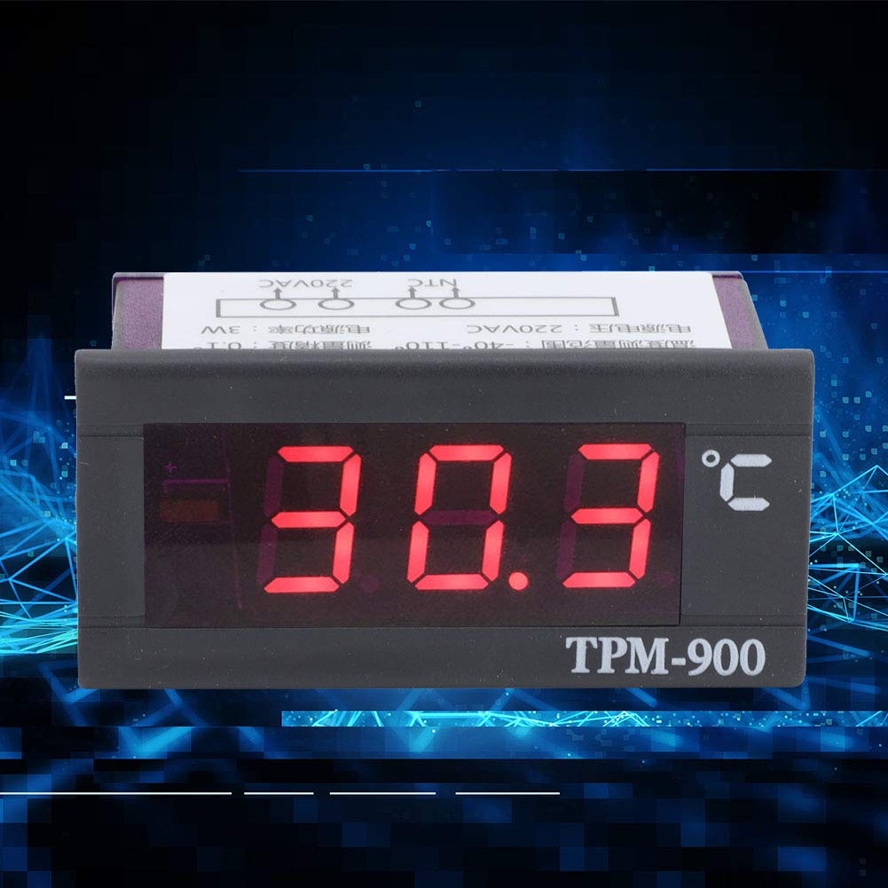 High Accuracy Mini LCD Digital Temperature Panel Meter Thermometer Temperature Indicator -40-110 High Precision Thermometer Patio, Lawn Gardenoutdoor Dcorthermometers Weat