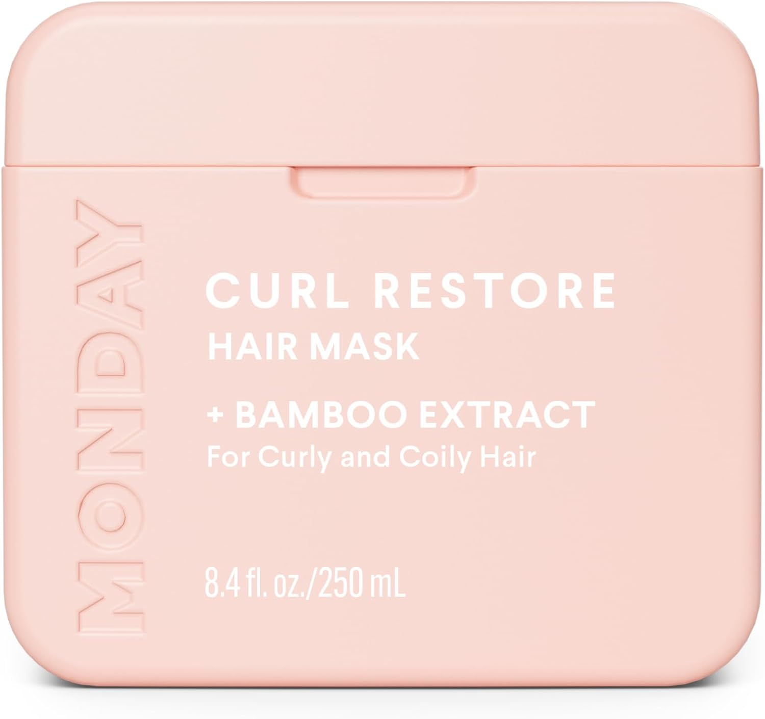 MONDAY HAIRCARE Anti-Frizz Hair Mask 250Ml &ndash; Treatment for Coarse and Frizz-Prone Hair with Softening Ingredients Jojoba Oil, Shea Butter and Coconut Oil