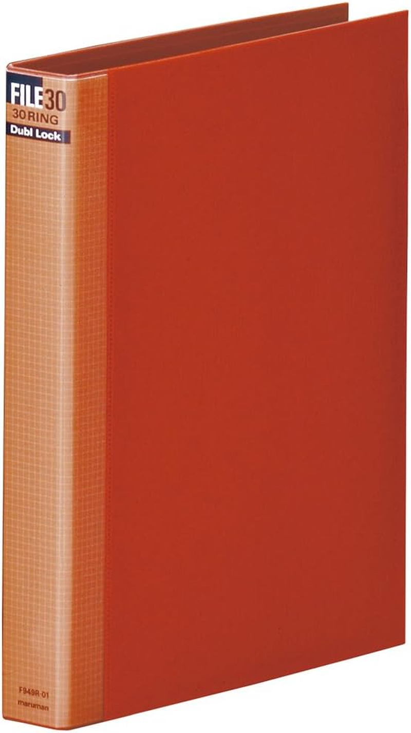 Maruman F949R-05 Loose Leaf Binder, A4, Dublocks, 30 Holes, Black