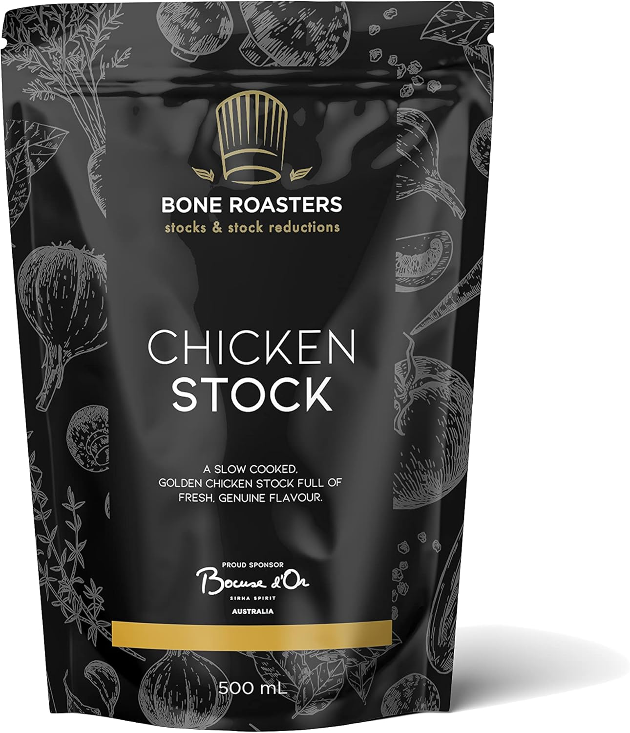 Chicken Stock Bone Roasters Chicken Stock 500 Ml