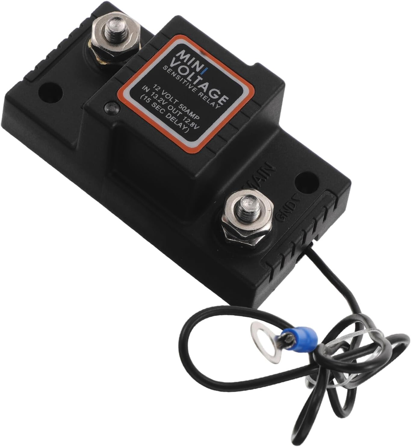 Baluue Mini Battery Isolator Automotive Isolator for Motorcycle Motorbike Go-Kart Voltage Sensitive Relay Power off Switch image number 4