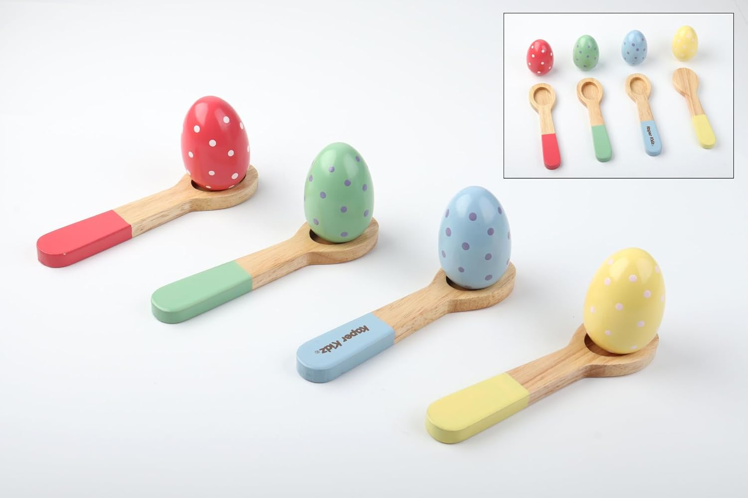 Kaper Kidz- WT360 SUNDAE EGG & SPOON RACING GAME: Fun Outdoor Activity for Family Gatherings image number 6