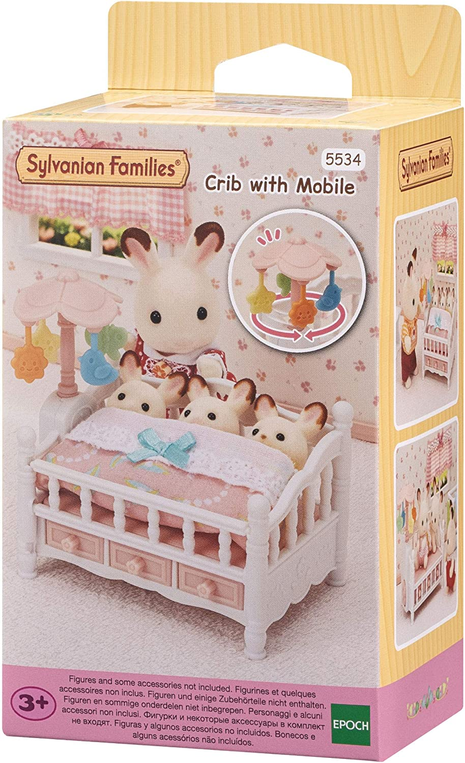 Sylvanian Families - Crib with Mobile image number 2