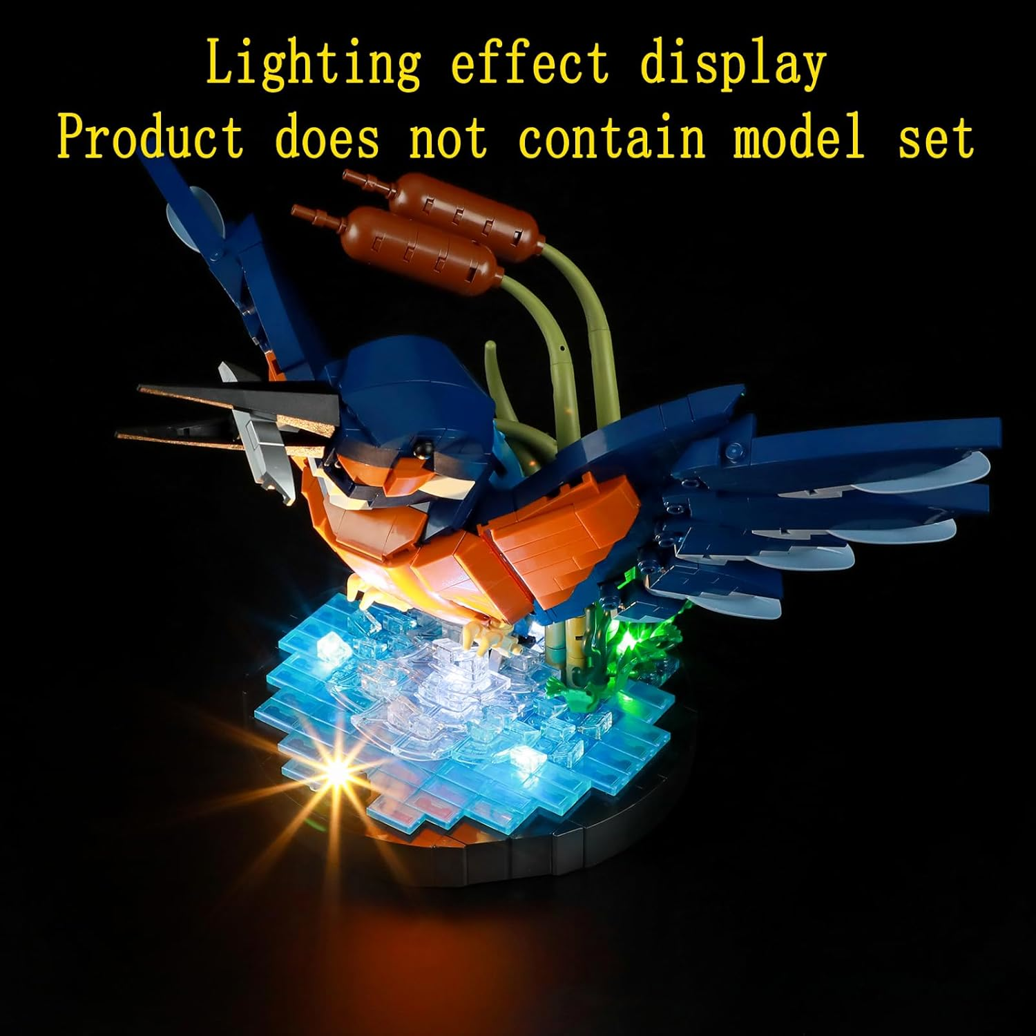 GEAMENT LED Light Set Compatible with Kingfisher - Lighting Kit for Kingfisher Model 10331Z (1 Piece, Ages 12+, Blue)