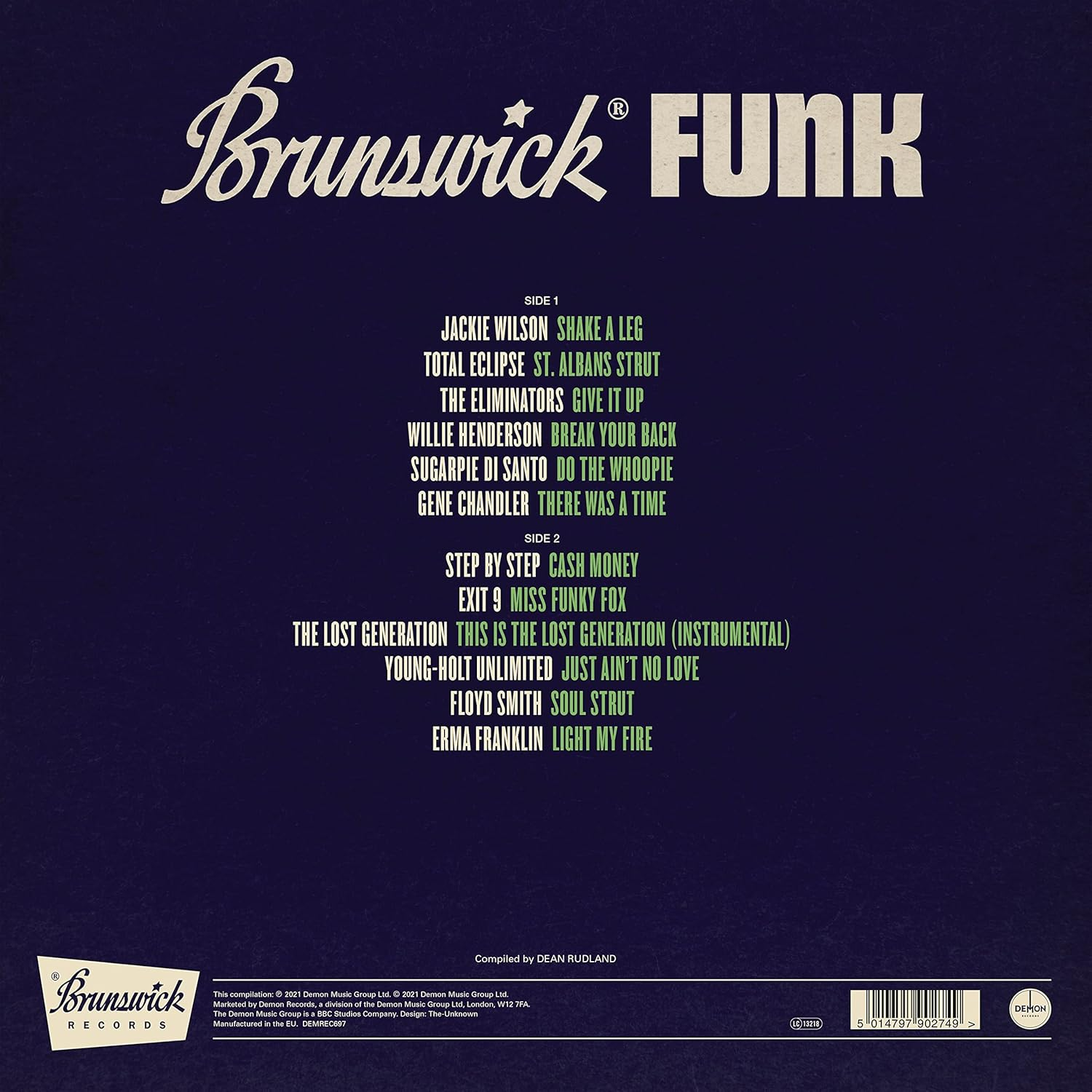 Brunswick Funk / Various - 140-Gram Black Vinyl image number 1