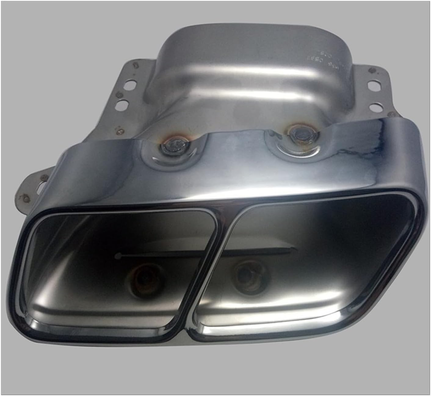 Muffler Car Rear Exhaust Tip Muffler Pipe Air Vent Outlet Out Duct Tailpipe Exhause Compatible with Mercedes Benz W221 W164 W176 2009-2013 image number 4