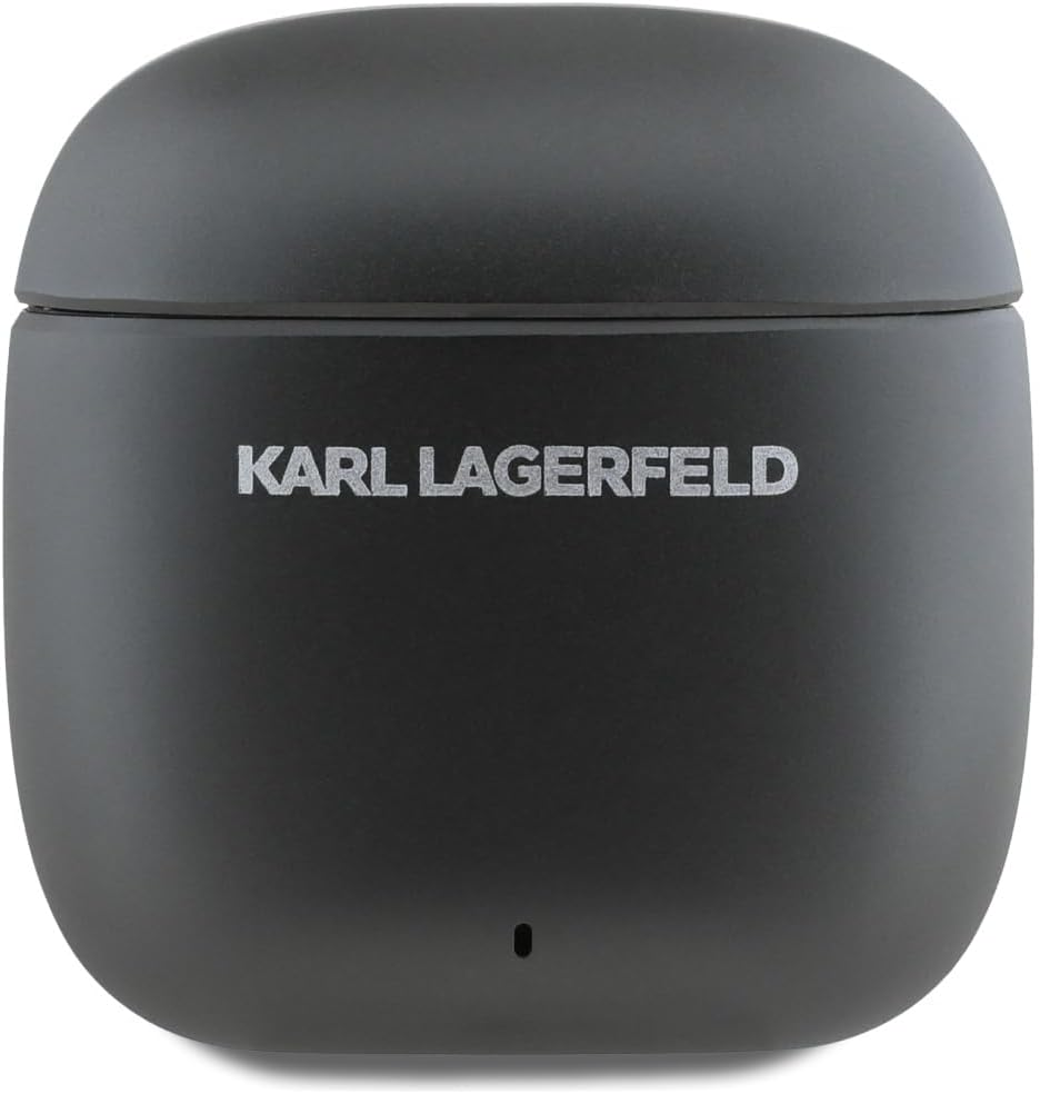 CG MOBILE TWS Karl Lagerfeld Headphones with Metal Logo (ANC/ENC) (Black) image number 4