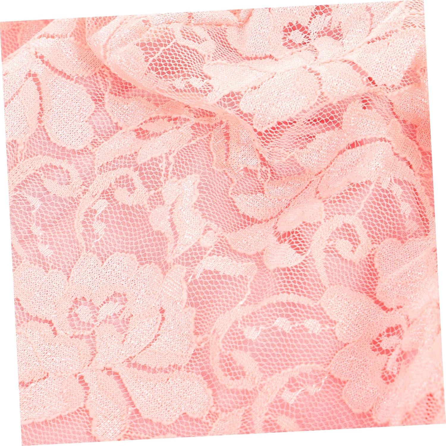 Breathable Lace Turban Beanie Hat for Women Lightweight Hair Cover Sleep Cap for Chemotherapy and Daily Use Flexible Non Tight Fit Scarf Headwear Beige - Multi image number 4