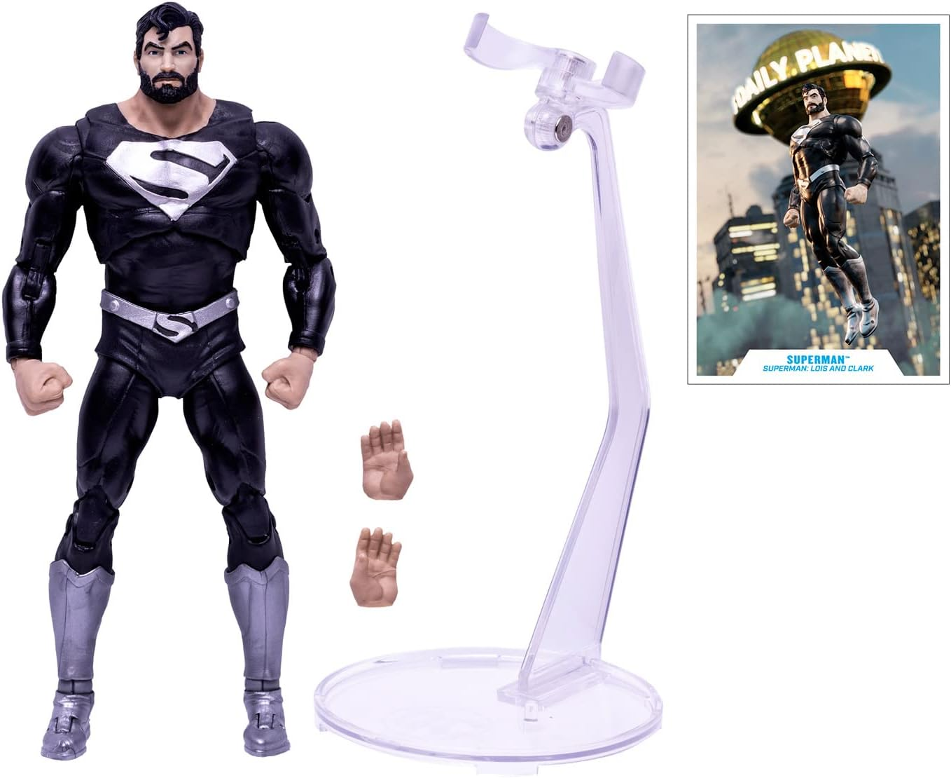 Mcfarlane DC Multiverse Solar Superman Action Figure with Accessories, 7 Inch image number 5