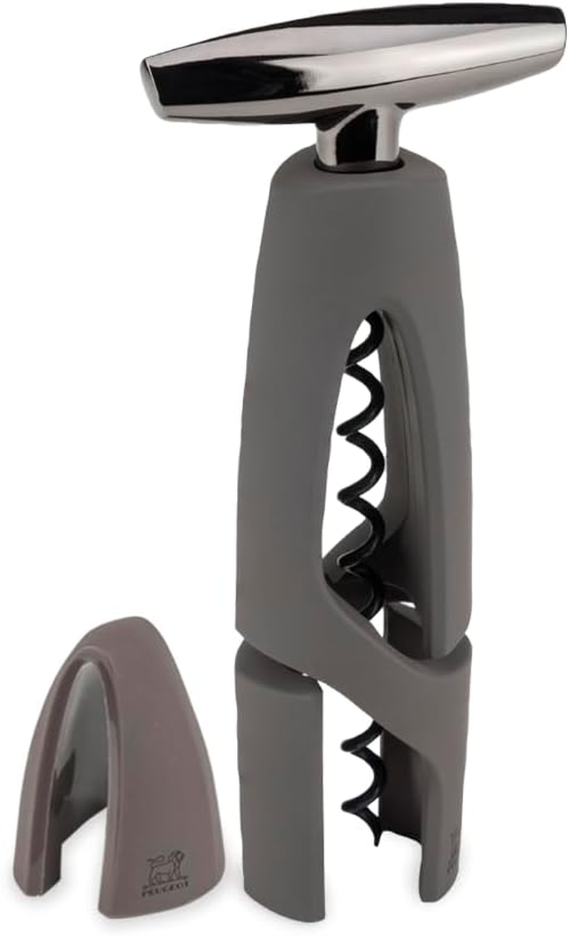 Peugeot Clavelin Sommelier Corkscrew, 14 Cm Size, Black/Steel