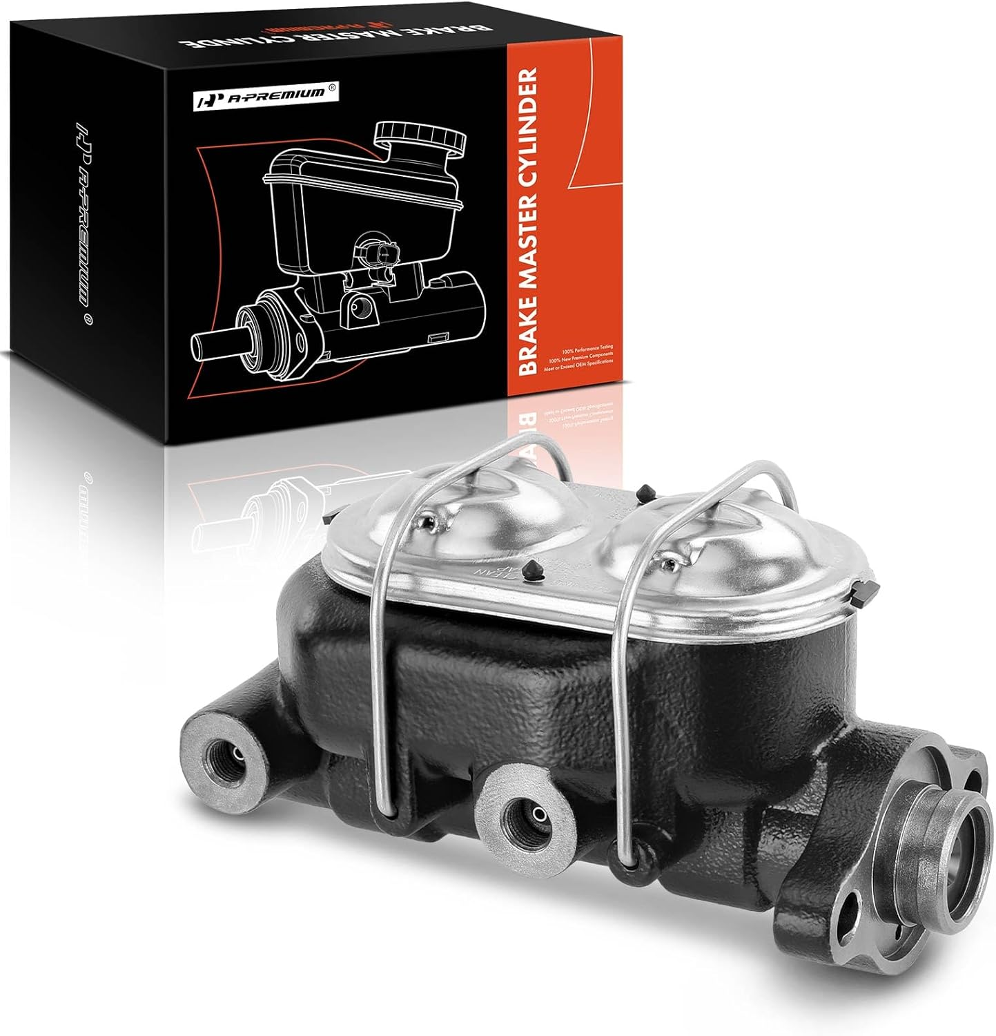 A-Premium Brake Master Cylinder with Reservoir Compatible with Chevrolet Vehicles - Corvette 1977-1982 - Replace OE# 18002064 image number 3