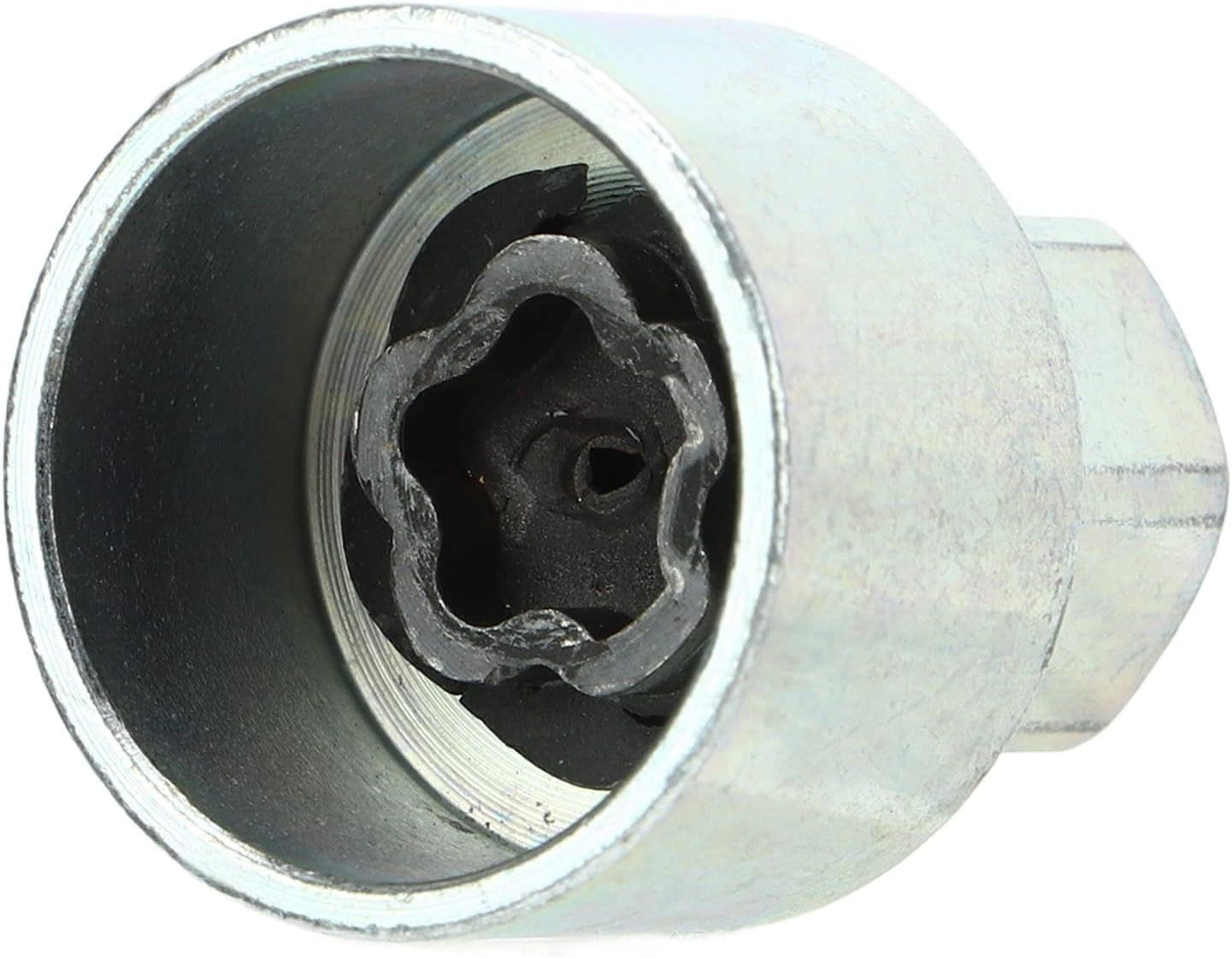 Asixxsix Wheel Lock Lug Nut Remover, Metal Rustproof anti Theft Wheel Lock Lugnut Key Sturdy and Durable anti Theft Lugnut Socket Replacement for 1 3 5 6 7Series X1 X2 X3 X4 X5 X6 Z4 (042) image number 3