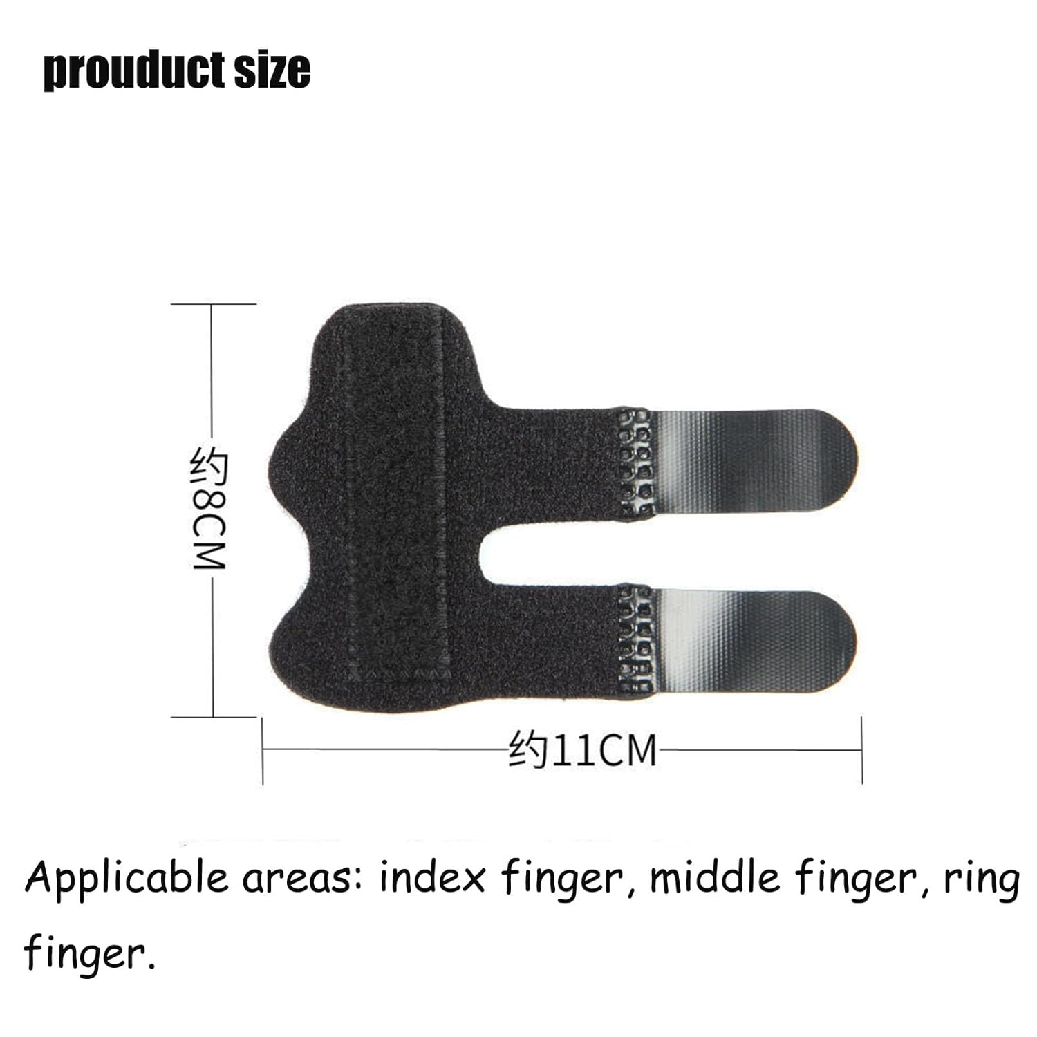 XUTONG 4Pcs Finger Splints,Finger Support Brace Finger Stabilizer for Straightening Arthritis Fingers Broken and Strained Arthritis image number 1