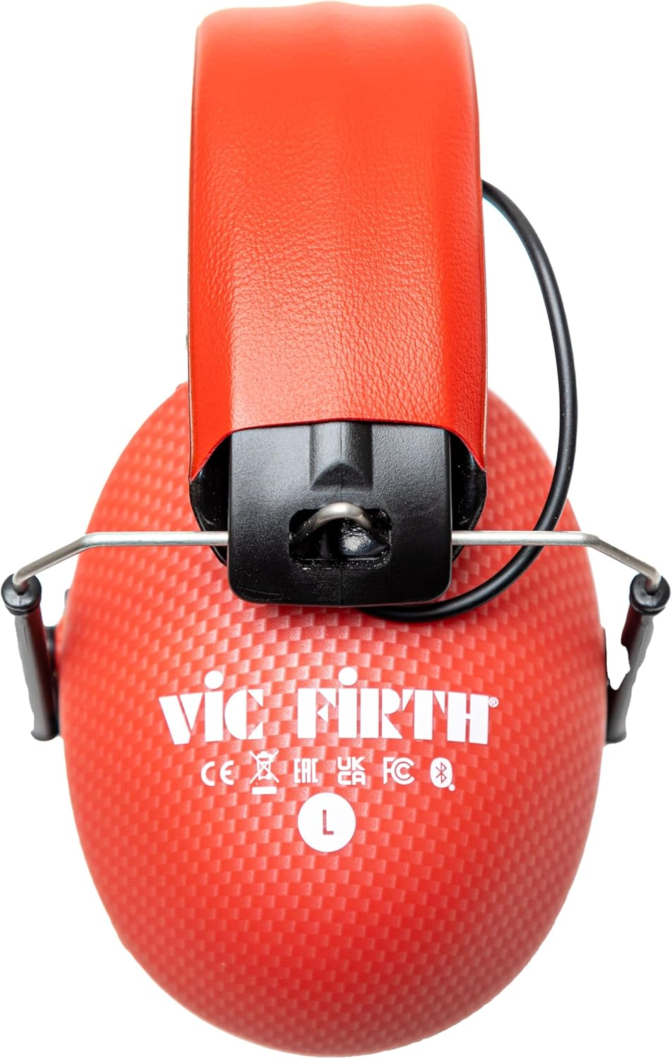 Vic Firth - Bluetooth Isolation Headphones - Red image number 1