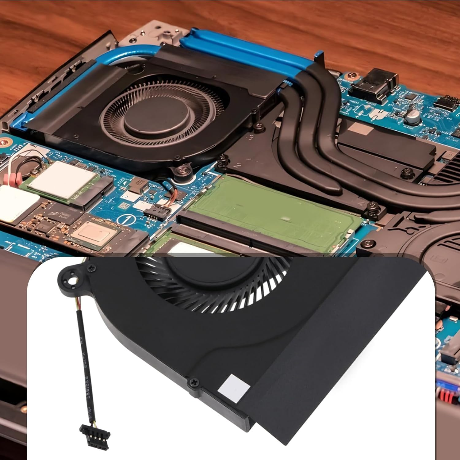 SING F LTD Laptop GPU Cooling Fan 4-Pin GPU Cooling Fan Compatible with Acer Nitro 5 AN517-41 AN517-52 AN515-55 AN515-56 AN515-57 GPU Fan, DC28000QEF0