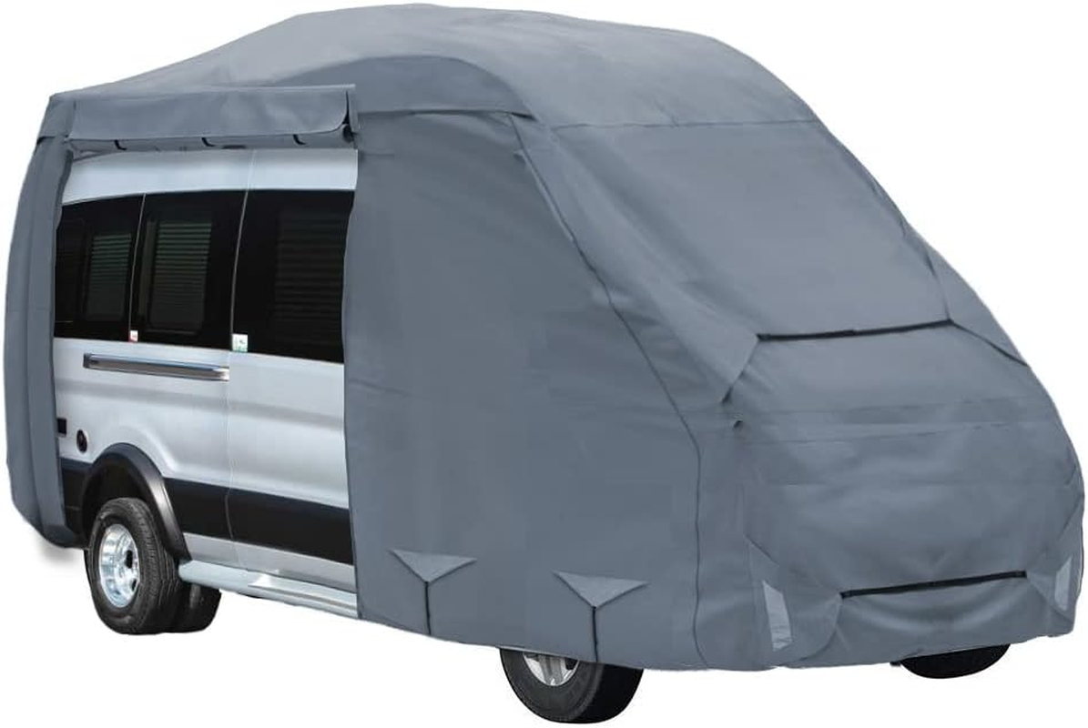 GEARFLAG Class B Camper Van Cover 4 Layers with Reinforced Windproof Side-Straps Anti-Uv Water-Resistance Heavy Duty (Fits 23' - 26' Class B Van) image number 3