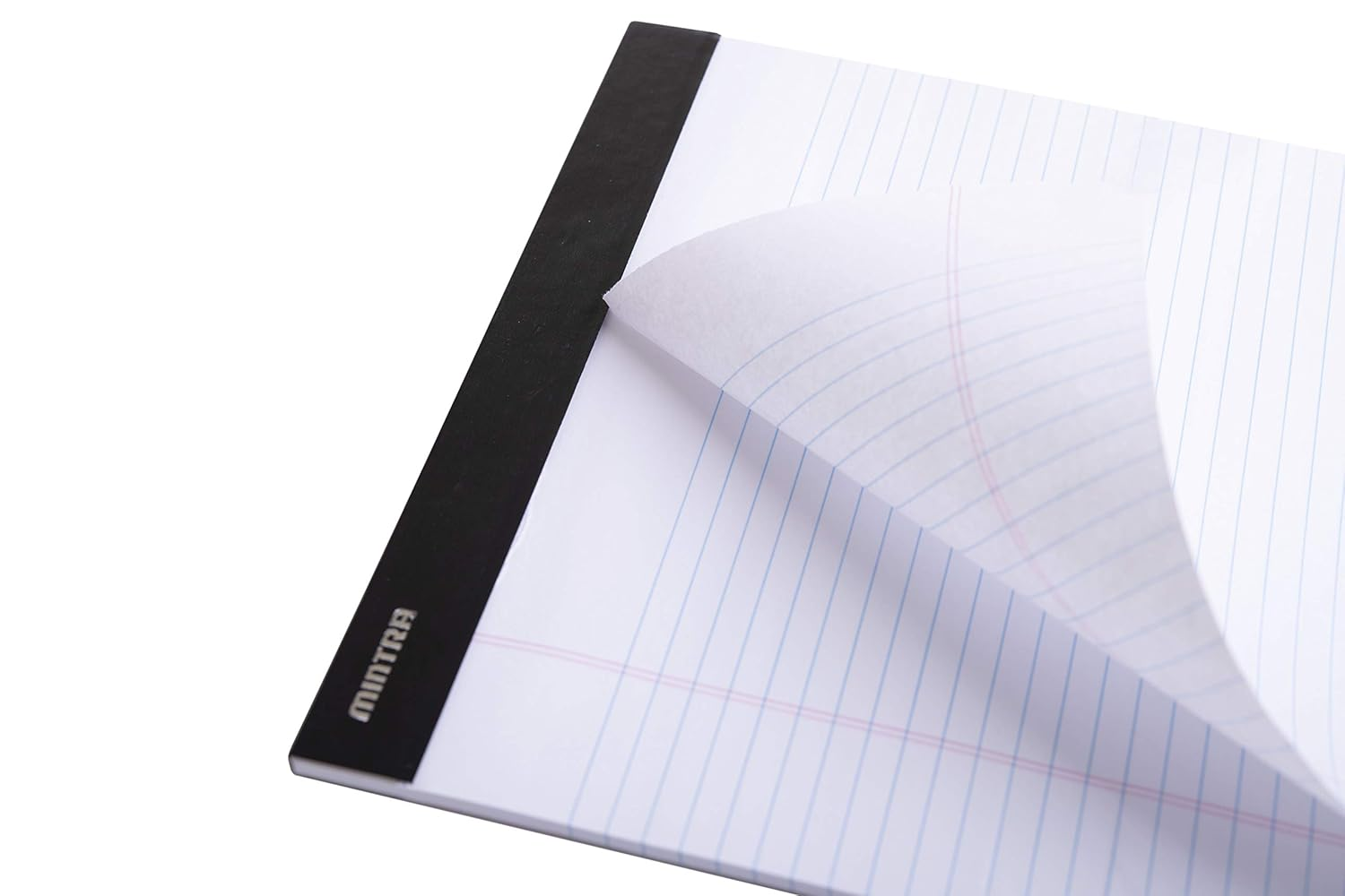Mintra Office Legal Pads - ((Premium White 6Pk, 5In X 8In, Narrow Ruled)) - 50 Sheets per Notepad, Micro Perforated Writing Pad, Notebook Paper for School, College, Office, Professional image number 2