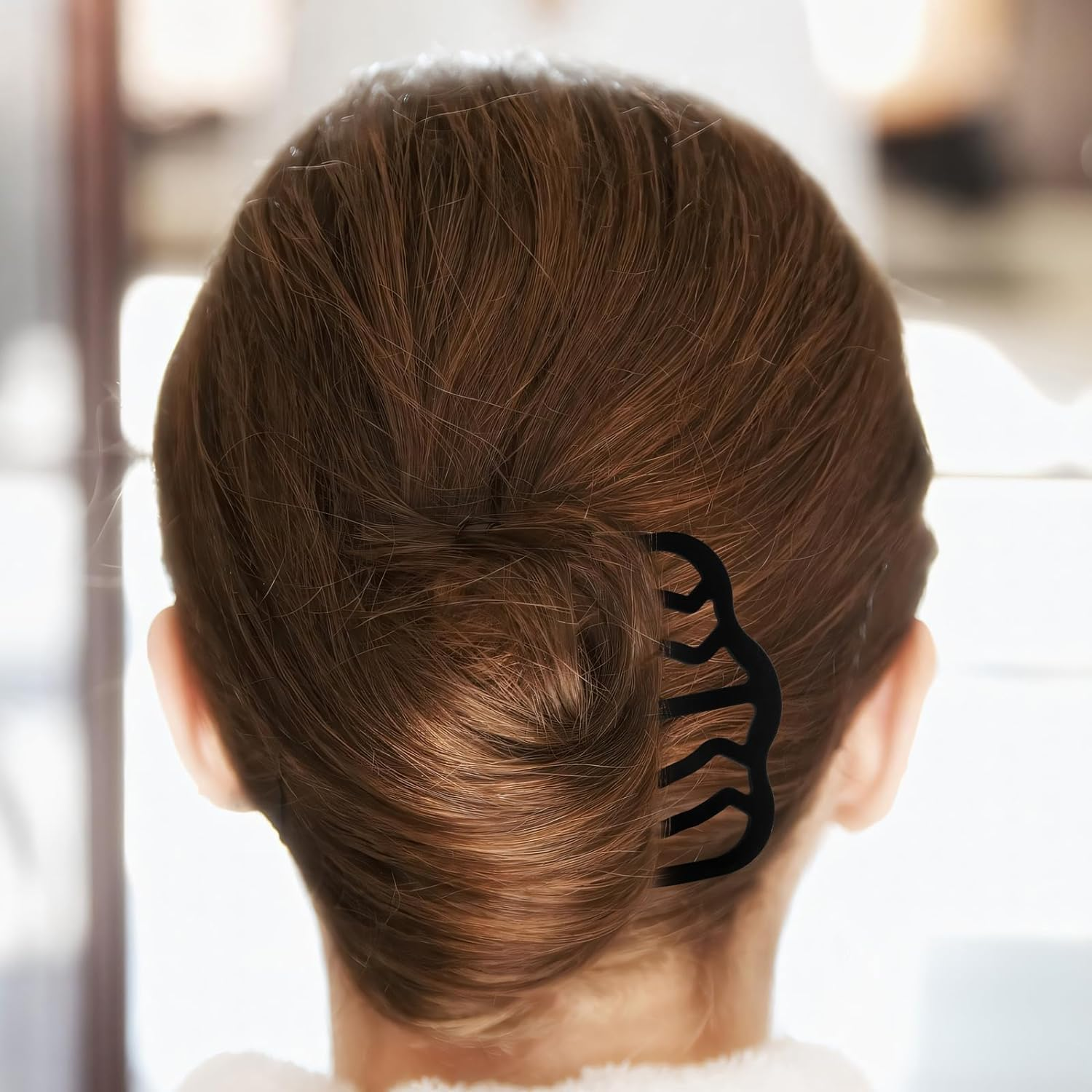 9Pcs French Twist Hair Pins Hair Clips French Twist Hair Tool Side Combs 4 Styles French Twist Hair Clips for Women Hair Comb for Girls Bun image number 2