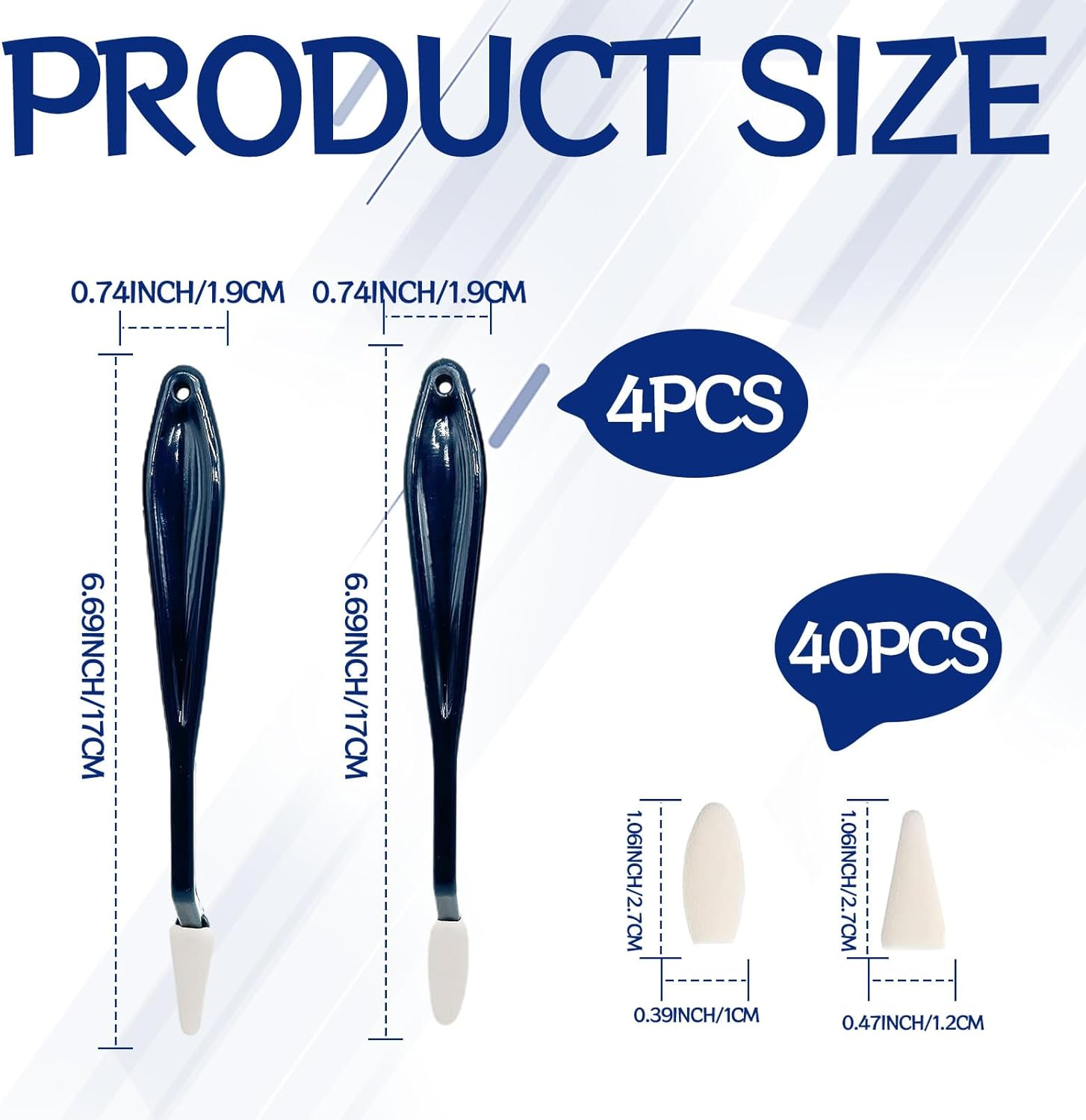 4PCS Pencil Blender Set Blending Stump the Ultimate Tool for Artistic Precision and Detail Blending Sticks for Art