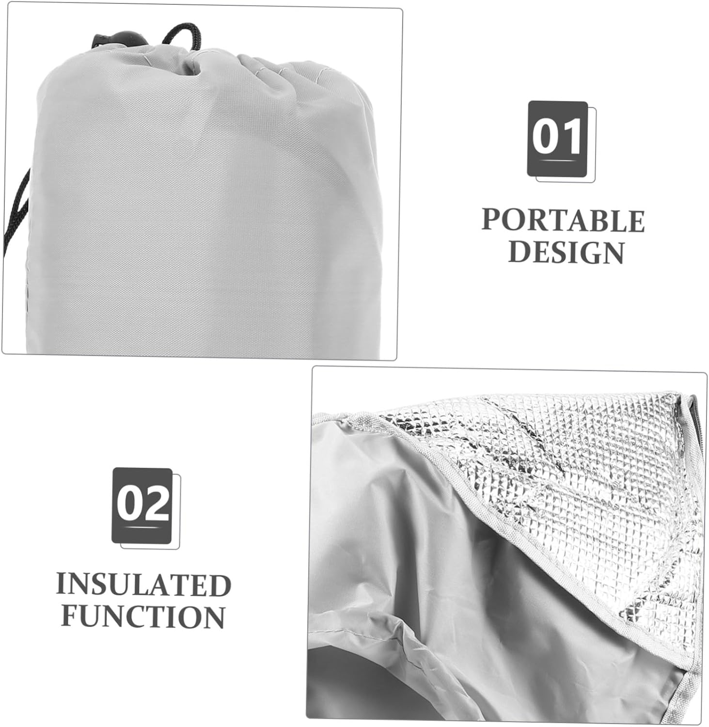 FOMIYES Travel Foot Soak Bucket Insulated Spa Bath Collapsible Design Foot Bath Basin for Home Travel Use image number 3