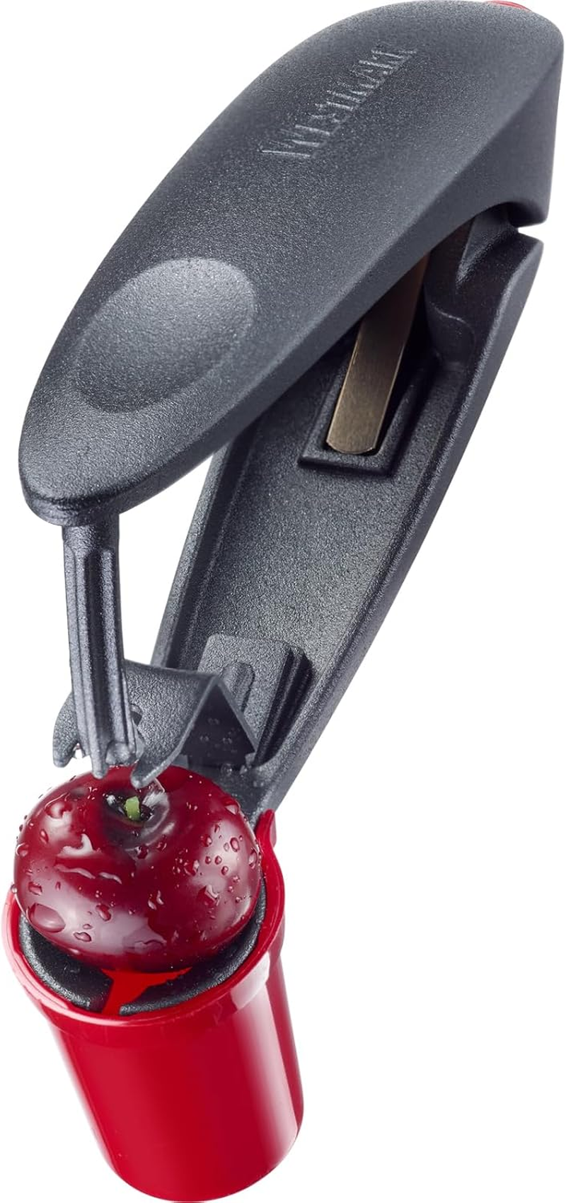 Westmark Cherry Pitter Kerni - Award Winning Tool for Easy Cherry Pitting - Ideal for Cakes and Sweet Snacks with Fresh Cherries - Aluminium