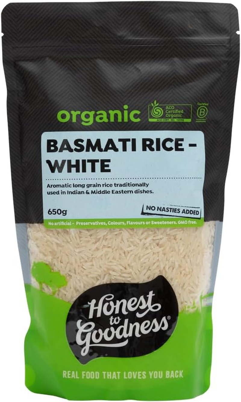Honest to Goodness, Organic Basmati Rice, White, 1.5 Kg - Known for Its Long-Grain Structure and Distinct Aroma. Experience the Culinary Versatility. image number 3