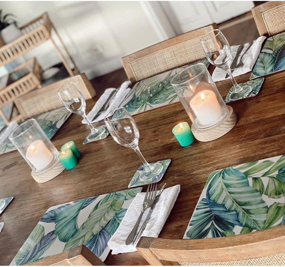 Cinnamon Times Now past Placemats 6-Pieces Set, 34 X 26.5 Cm, Multicolor image number 3