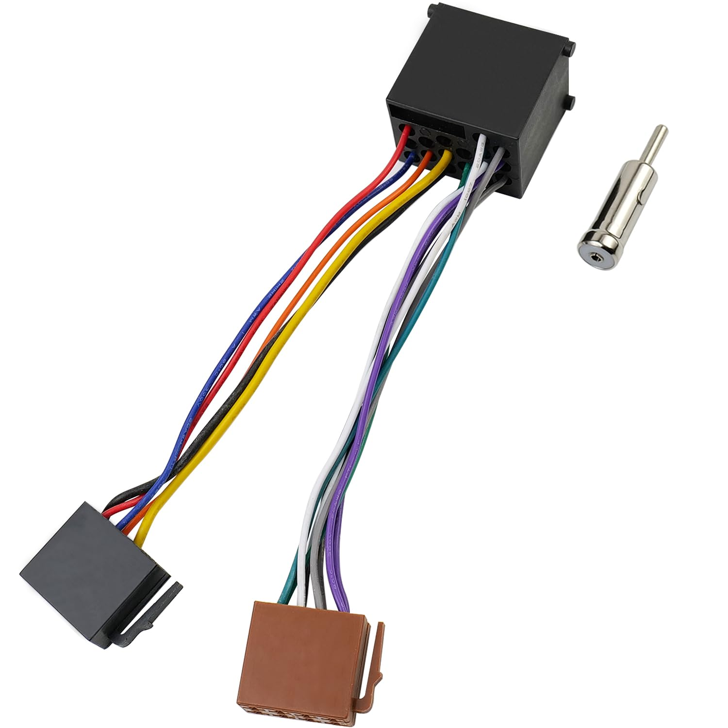 Jayubien Radio Harness for BMW Stereo Wiring Harness Compatible with BMW 3 5 7 E30 E36 E46 E34 E39 Z3 Z8 Car Antenna Wire Adapter image number 6