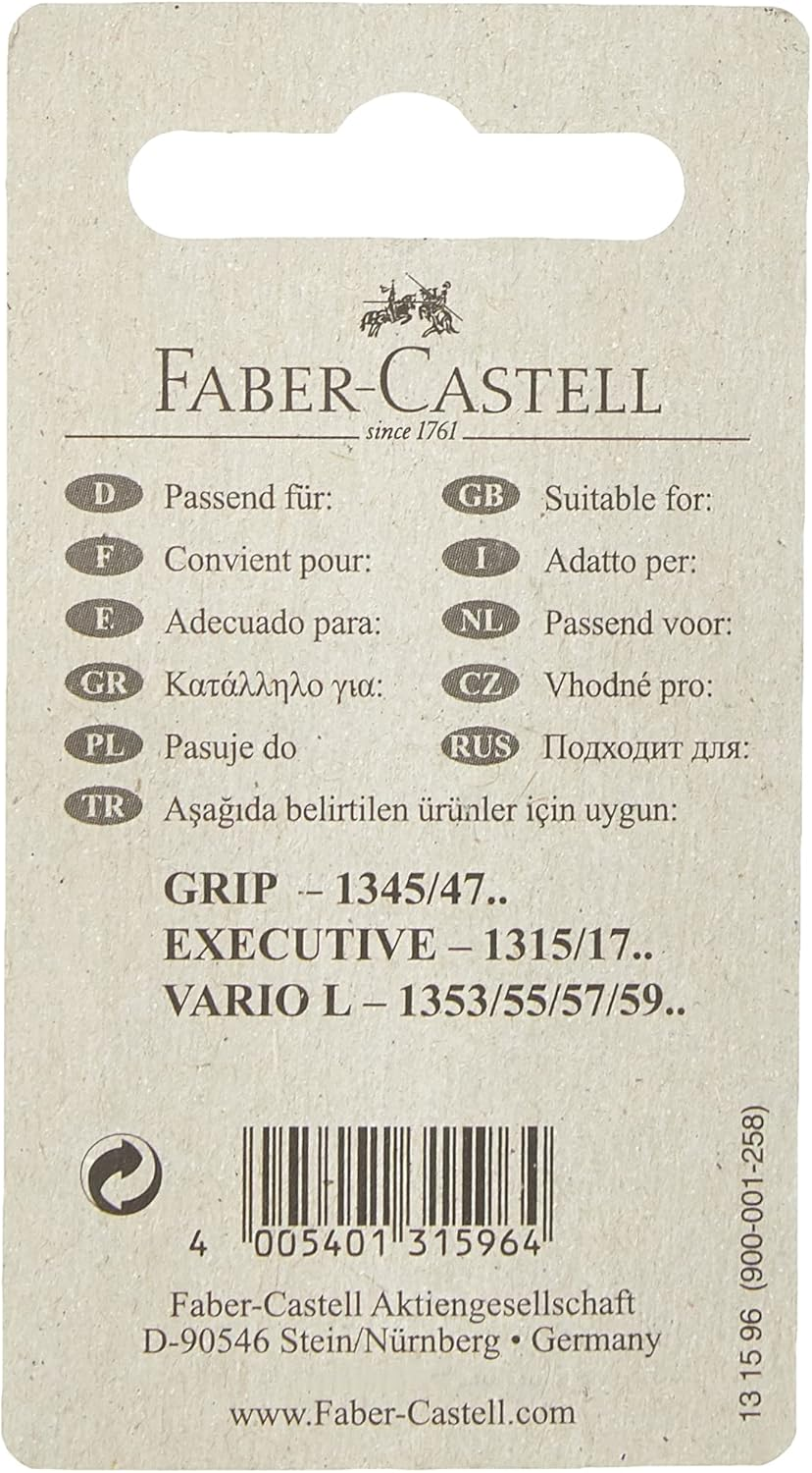 Faber-Castell Zapasowe Gumki Do Ol&oacute;wk&oacute;w Automatycznych Grip 3 Sztuki image number 5