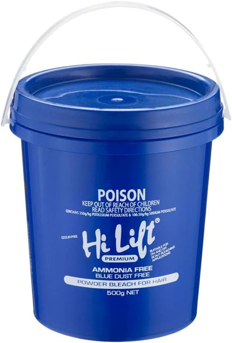 Hi Lift Ammonia Free Blue Bleach Sachet 500 G, 500 G