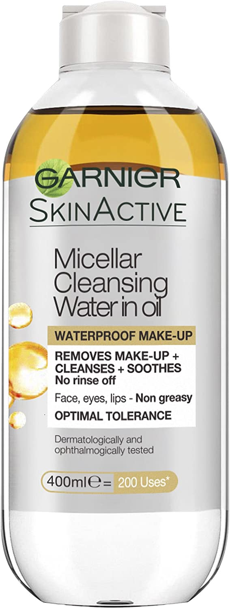 Garnier Skinactive Micellar Rose Cleansing Water Clean and Glow 400Ml image number 1